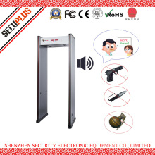 Non-contact Temperature & Metal Walk Through Scanner Detector on supermarket, Pharmacy